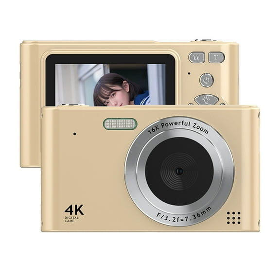 Camcorder,4k Camera 48mp Screen 16x -shake Inch Screen 16x Beauty Built-in Built-in Battery Camera 48mp Video 2.4 Inch Screen Camera 2.4 Inch Video Camera Buzhi