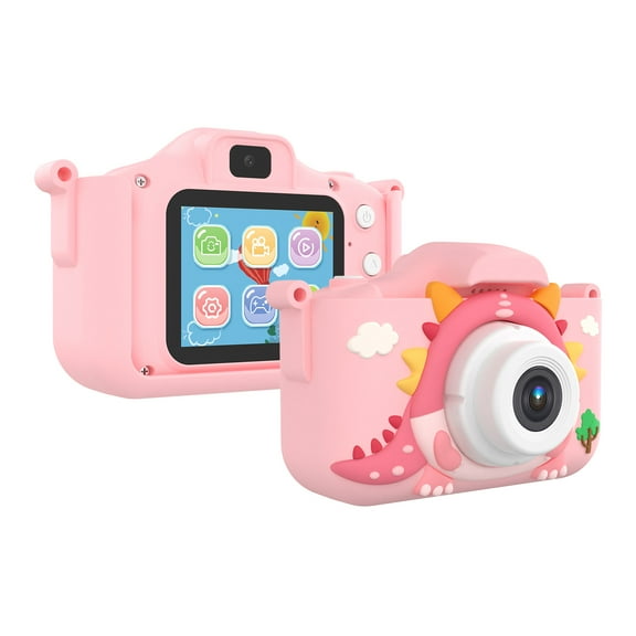 Camcorder,Birthday Kids 3-12 Ips Screen Neck Tf Educational Toy Inch Ips Dual Lens Toddler Toy Camera Lens 2.0 1080p Camera Tf Usb Kids Dual Toy Kids Camera Cute Video 48m With Neck