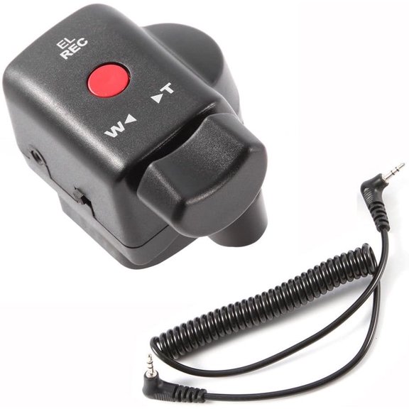 Camcorder Zoom Control Remote Controller with 2.5mm Jack Cable for Panasonic LANC GH5 180A 130AC DV Acc 190P 150P 198P VX2000E 2100E 2200E FX1000E