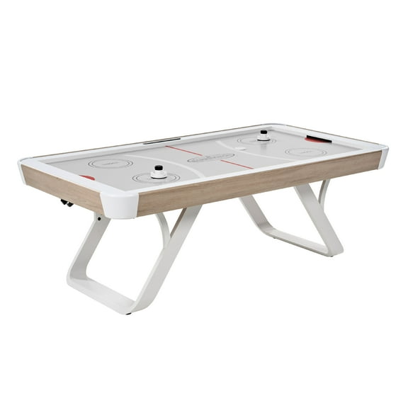 Camden 90 inch Air Hockey Table with LED Electronic Scorer, Arcade Sound Effects, UV Coated Surface and Pushers and Pucks by Barrington
