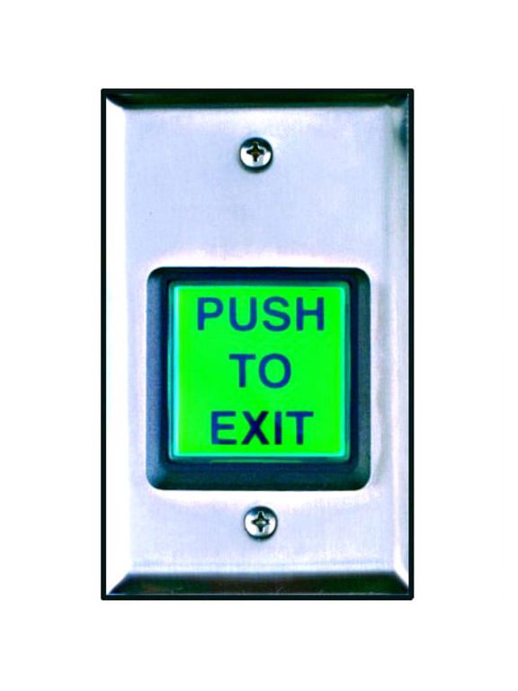 CAMDEN MARKETING CM30E GREEN PUSH TO EXIT BUTTON by Camden