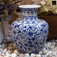 thumbnail image 1 of Camden Ceramic Chinoiserie Vase, 1 of 4