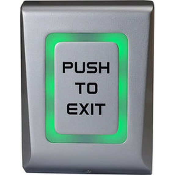 Camden Door Controls - CM-9800/7 - Surface Mount LED Illuminated Push/Exit Switch