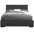 thumbnail image 1 of Abbey Platform Bed, Gray, Queen, 1 of 10