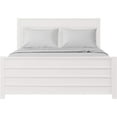 thumbnail image 1 of Camden Isle Caroline Platform Bed | Paneled Headboard | Queen, White, 1 of 11