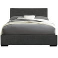 thumbnail image 1 of Camden Isle Home Modern Abbey Gray Twin Platform Bed, 1 of 4