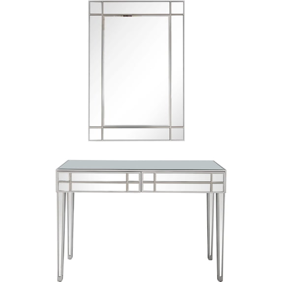 Camden Isle Vera Wall Mirror and Console Table