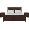 thumbnail image 1 of Camden Isle Winston Platform Bedroom Set | Paneled Headboard | Queen, Espresso, 1 of 11