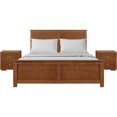 thumbnail image 1 of Camden Isle Winston Platform Bedroom Set | Paneled Headboard | Queen, Walnut, 1 of 11