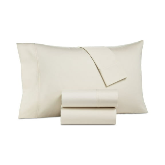 Camden Sateen 1250 Thread Count 4 Pc. Sheet Set, Ivory, King