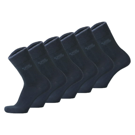 Camel Active Men's Socks, 6-Pack - Basic Socks, Organic Cotton Dark Blue 39-42