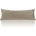 thumbnail image 1 of Camel Beige Body Pillow Cover, Super Soft Velvet Pillow Case 20 x 54 Pregnancy Body Pillow Nursery Baby Protect Bed Pillowcase Couch Pillow, 20 x 54-inch, 1 Piece, 1 of 6