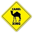 thumbnail image 1 of Camel Crossing [3 Pack] of Vinyl Decal Stickers | Indoor/Outdoor | Funny decoration for Laptop, Car, Garage , Bedroom, Offices | SignMission, 1 of 1