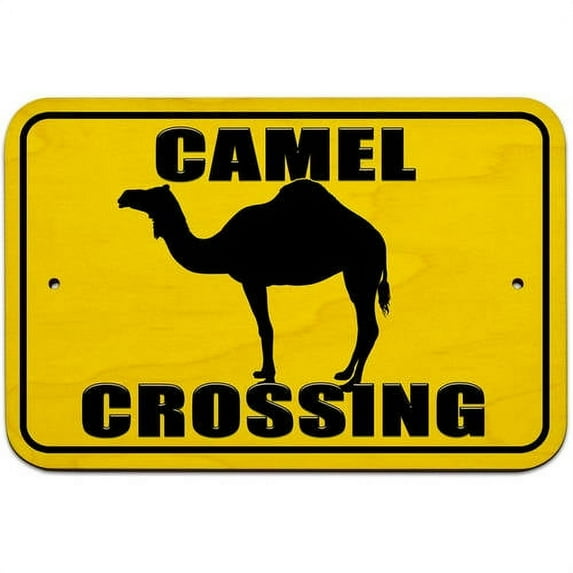 Camel Crossing Sign