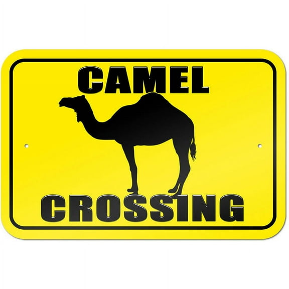 Camel Crossing Sign