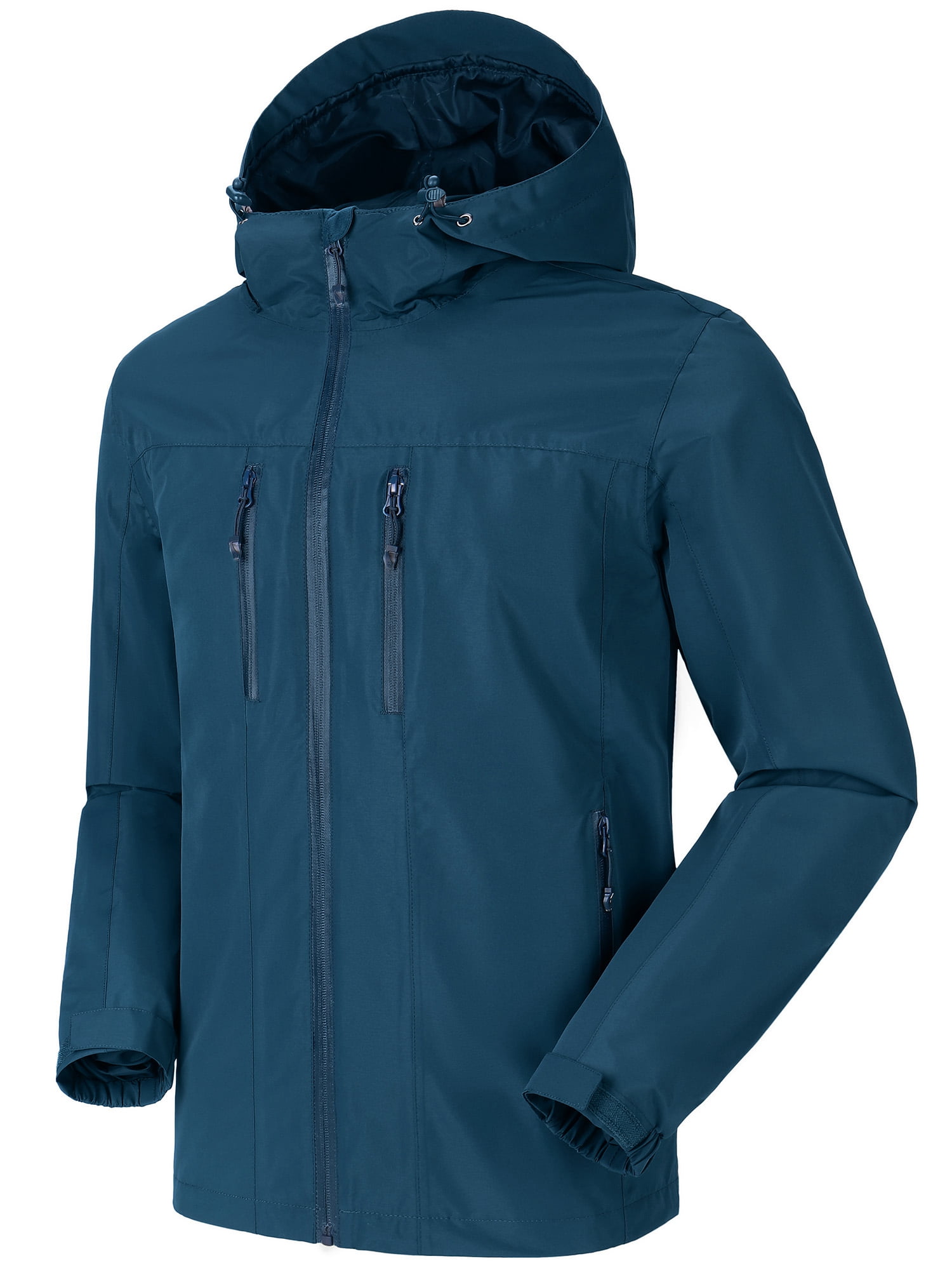 Camel Crown Packable Men's Rain Jacket Waterproof Shell