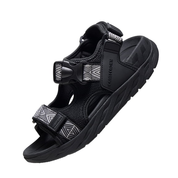 Camel Crown Women's Hiking Sandals Arch Support Casual Summer Outdoor Beach Sandals Open Toe Athletic Shoes Outdoor Black