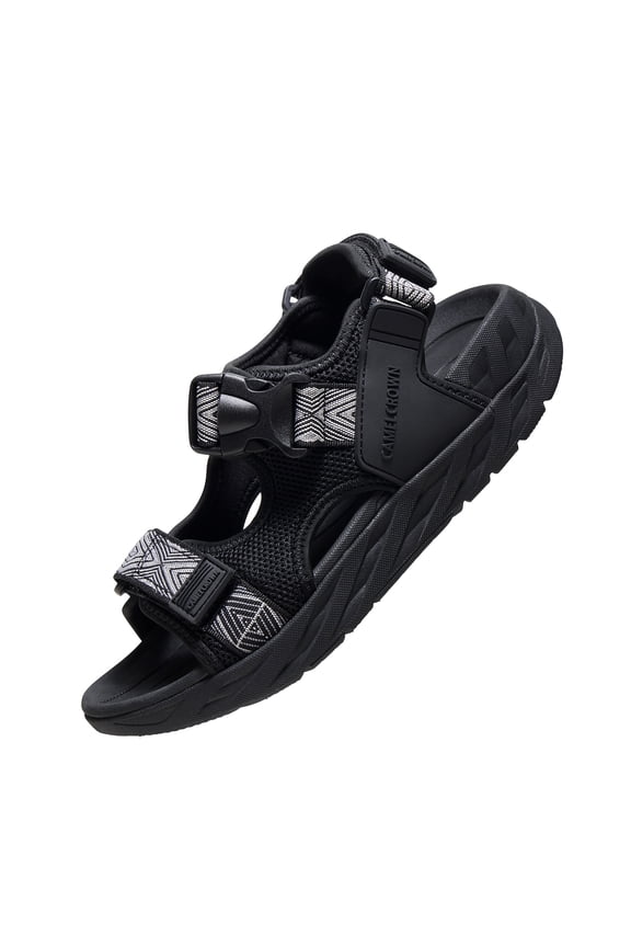 Women's Hiking Sandals Arch Support Casual Summer Outdoor Beach Sandals Open Toe Athletic Shoes Outdoor Black