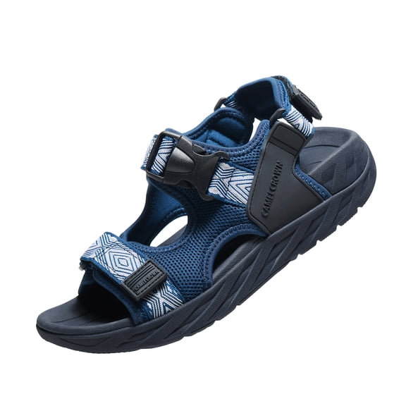 Camel Crown Women's Hiking Sandals Arch Support Casual Summer Outdoor Beach Sandals Open Toe Athletic Shoes Outdoor Blue