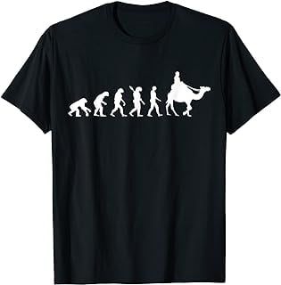 Camel Evolution Caravan Arabian Camel Animal Camel Lover T-Shirt ...