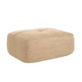 thumbnail image 1 of Camel Ottoman for Modular Sectional Sofa, Corduroy Deep Seat for Oversized Compressed Boneless Sectional Couches for Living Room Bedroom Apartment, Cloud Sofa Couch, Memory Foam, No Assembly, 1 of 8