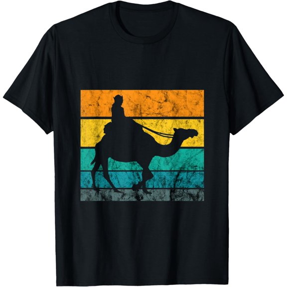 Camel Passenger Retro Vintage Caravan Arabian Camel Animal T-Shirt