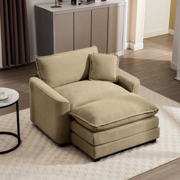 Camel Single Seat - Soft Pillow - Club and Living Room - Gentle Relaxation Moment