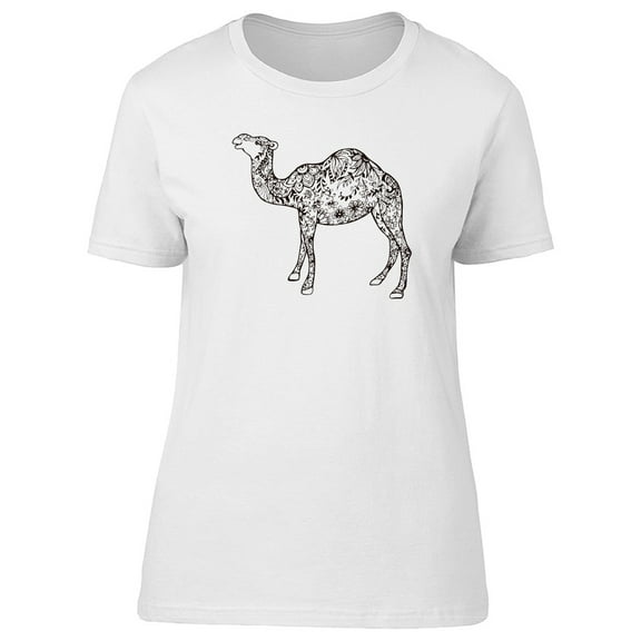 Camel Sketch T-Shirt Men -Image by Shutterstock, Male Small