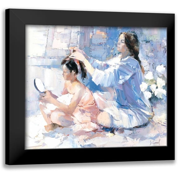 Camel, Stefanie 17x15 Black Modern Framed Museum Art Print Titled - Mothers love
