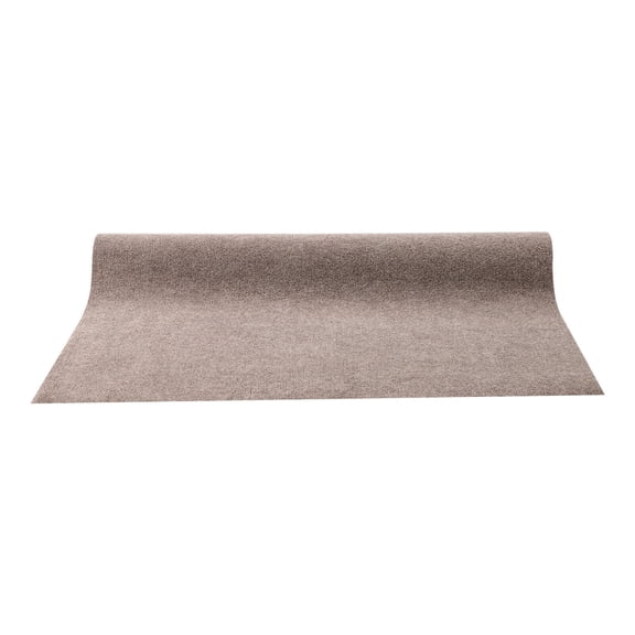 Camel Striped Floor Mat, Polyester+TPE. Nonwoven, 5mm Thick, 9.84*3.94ft. Strong Water Absorption, Freely Cuttable. Anti-slip Bottom, Indoor/Outdoor.