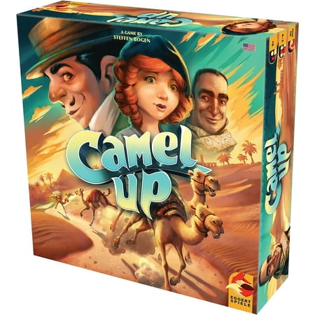 Camel Up | Strategy , Dice Game | Family Board Game for Adults and Kids