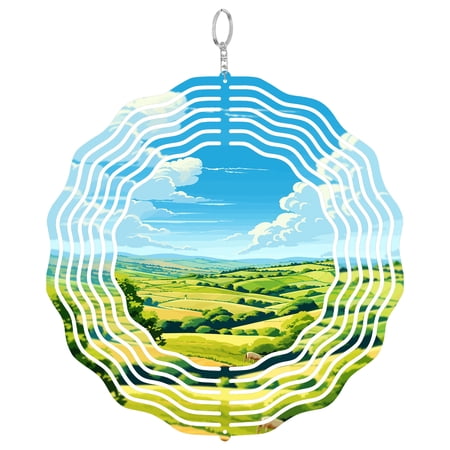Camel Valley Cornwall Kinetic Wind Spinner 3D Outdoor Art Decor