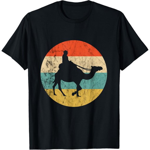 Camel Vintage Retro Camel Ride Camel Trekking Desert Animal T-Shirt