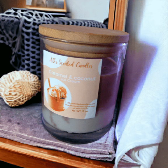 Camel & coconut ice cream Scented Candles