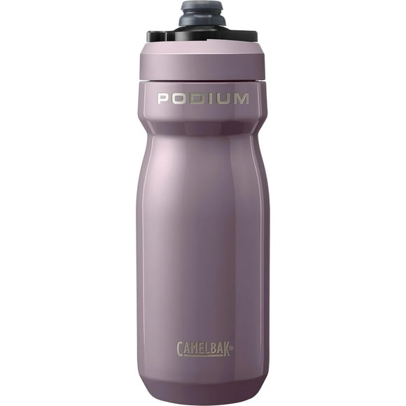CamelBak 18oz Podium Steel Insulated Stainless Steel Bike Water Bottle, Violet
