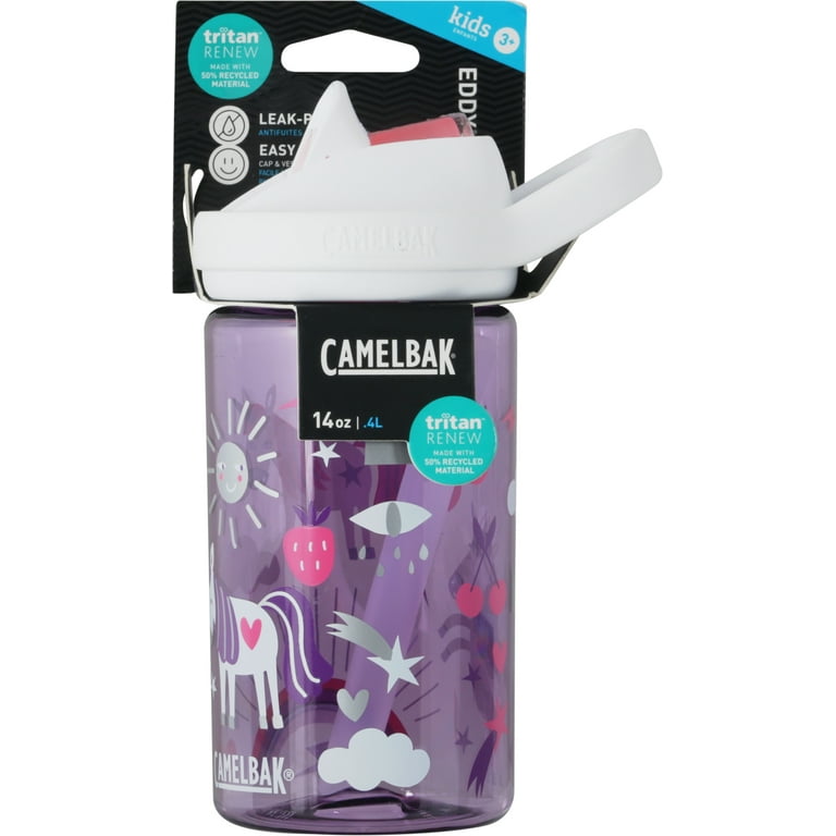  CamelBak eddy+ 14oz Kids Water Bottle with Tritan Renew –  Straw Top, Leak-Proof When Closed, Airplane Bandits : Sports & Outdoors
