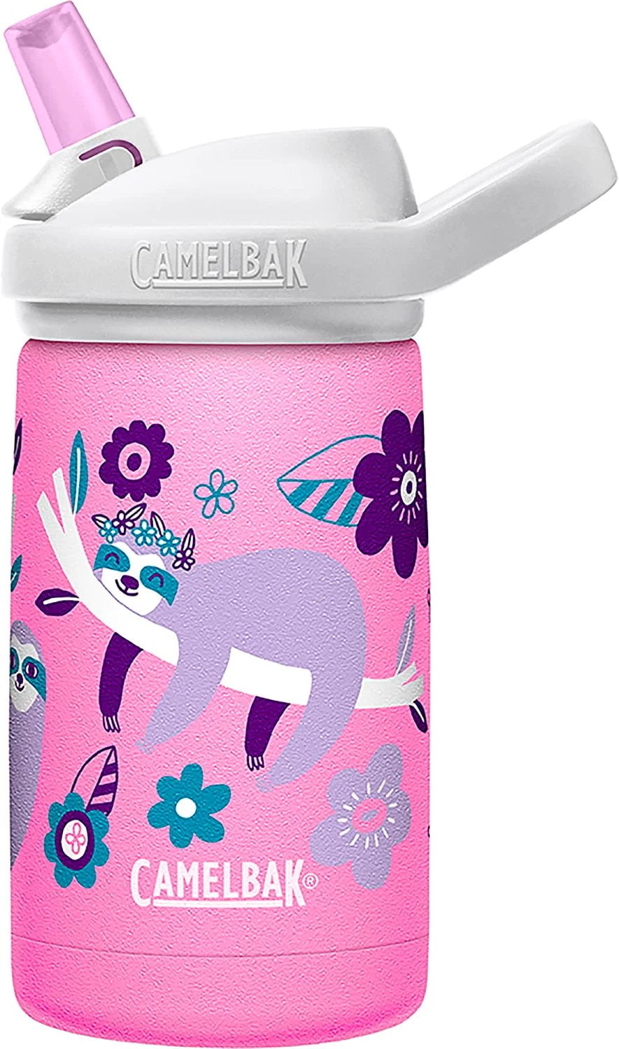 https://i5.walmartimages.com/seo/CamelBak-Eddy-Kids-12-oz-Bottle-Insulated-Stainless-Steel-with-Straw-Cap-Leak-Proof-When-Closed-Flowerchild-Sloth_f01dd7b8-2988-4aec-a045-98df41fb925b.117c1e7a453ec0b96e6f0cb0382f4c09.jpeg