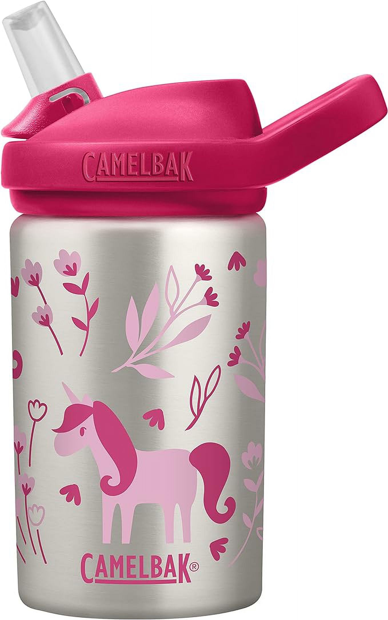 CamelBak Eddy+ Kids Water Bottle with Straw, Single Wall Stainless