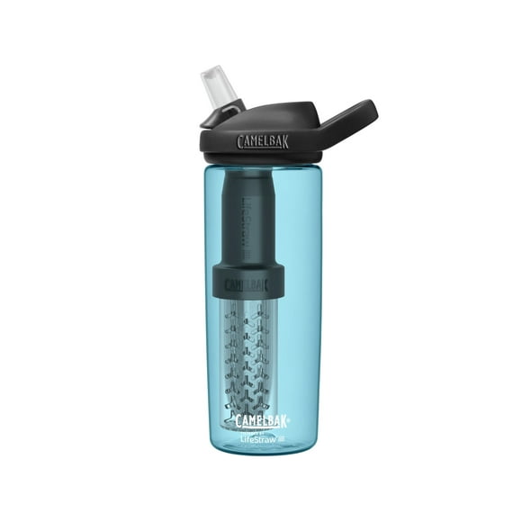 CamelBak Eddy+ filtered by LifeStraw Watter Bottle w/ Tritan Renew, True Blue, .