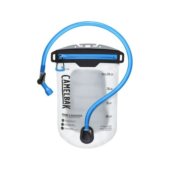CamelBak Fusion Reservoir w/TRU Zip Waterproof Zipper, 2L, Clear, 2L