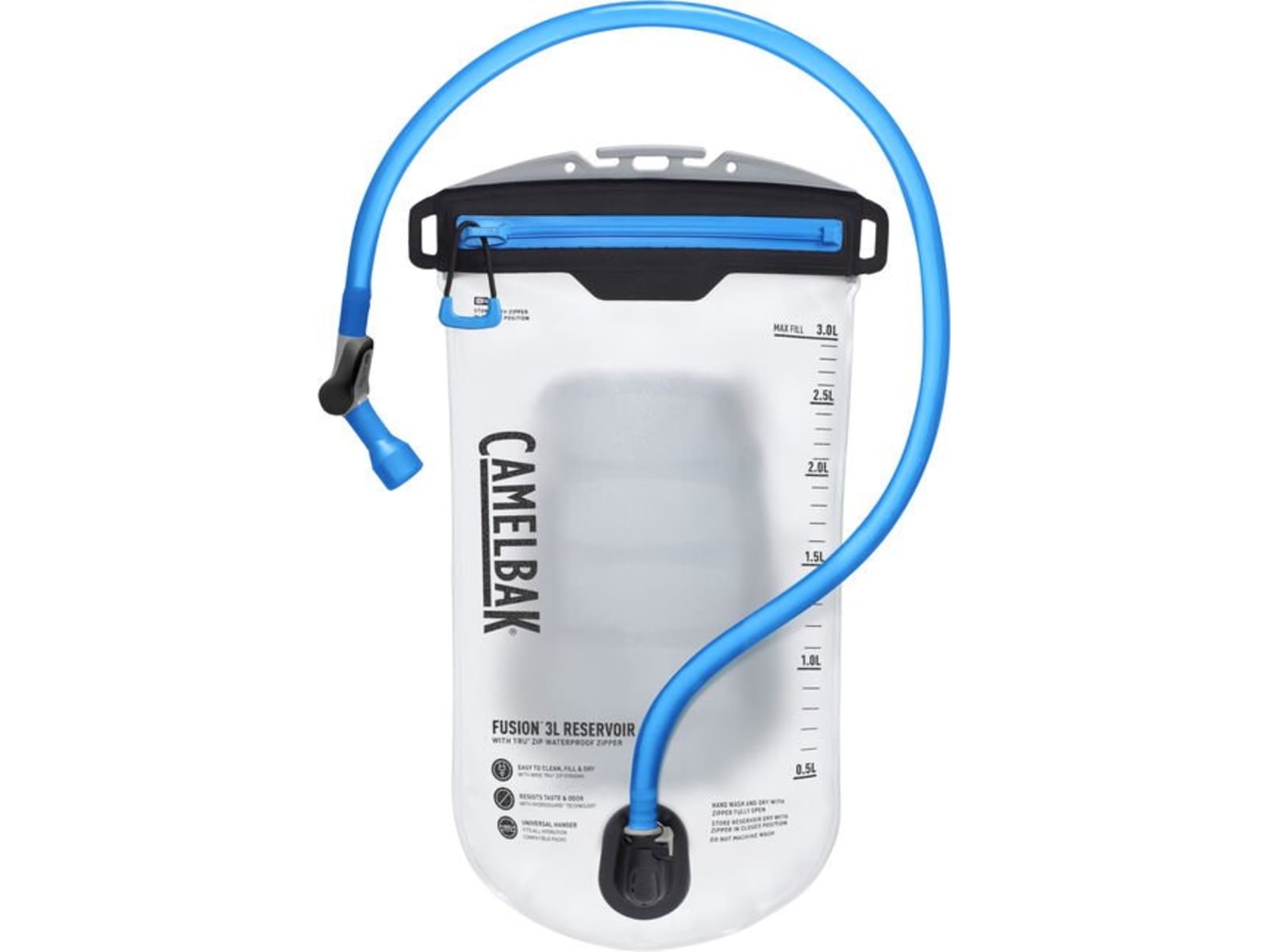 Fusion™ 3L Reservoir with Tru® Zip Waterproof Zipper, Clear
