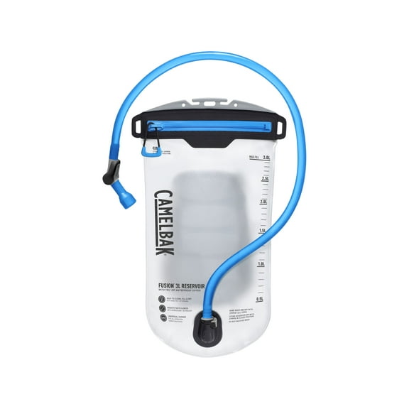 CamelBak Fusion Reservoir w/TRU Zip Waterproof Zipper, Clear, One Size, 28161010