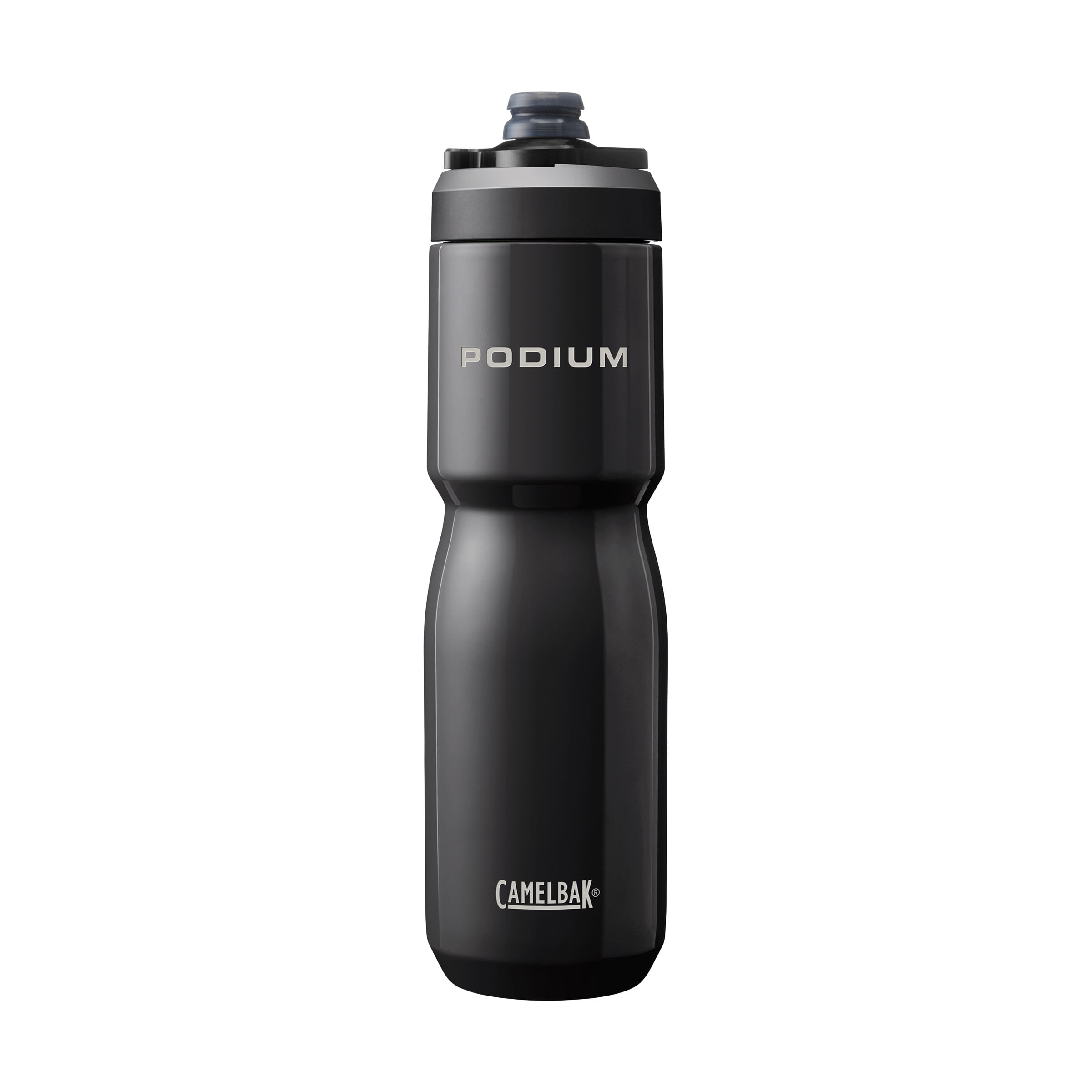CamelBak Podium 22 oz Insulated Stainless Steel Bike Water Bottle, Black