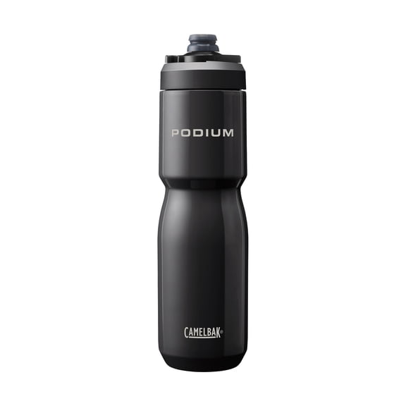 CamelBak Podium 22 oz Insulated Stainless Steel Bike Water Bottle, Black