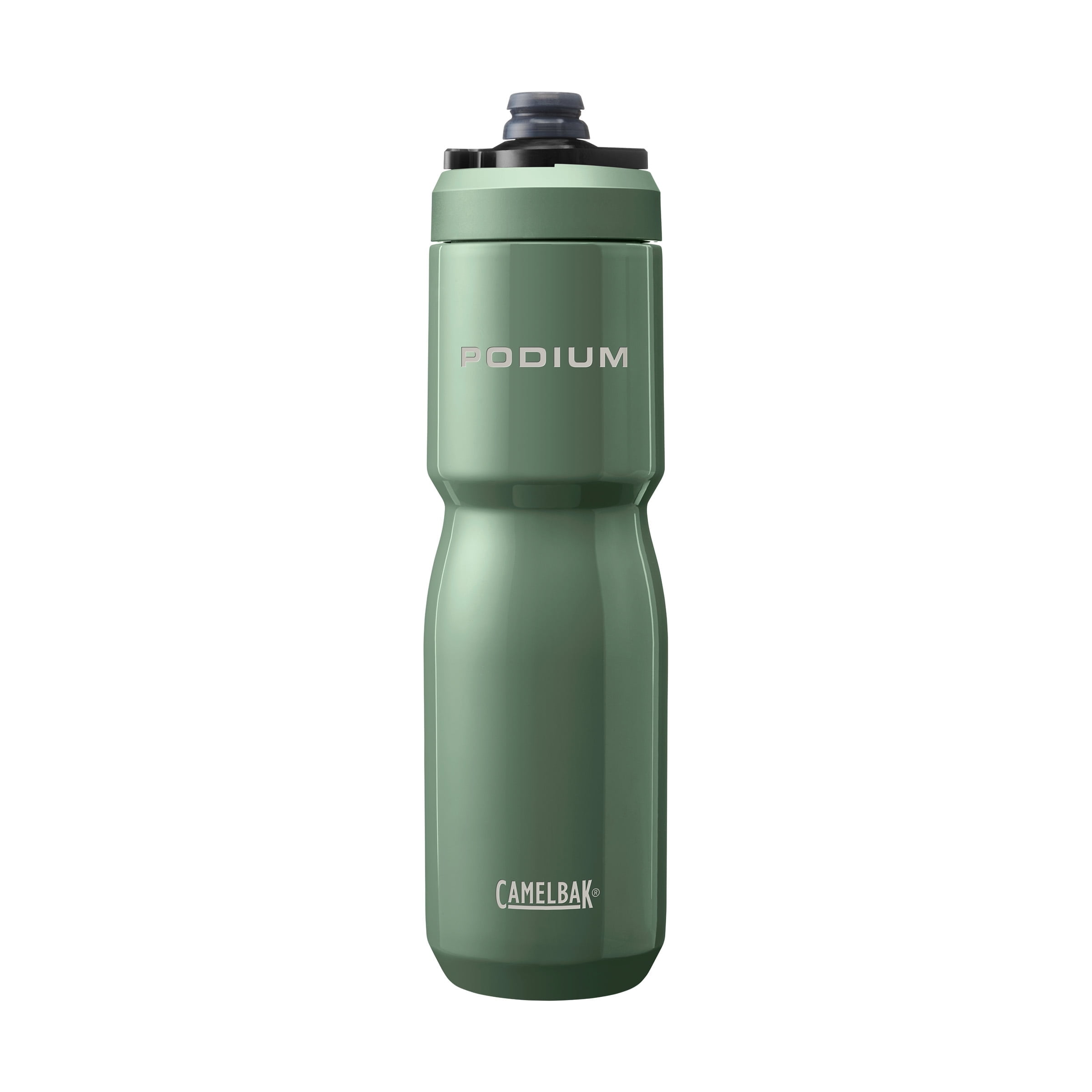 CamelBak Podium 22oz Insulated Stainless Steel Bike Water Bottle, Moss