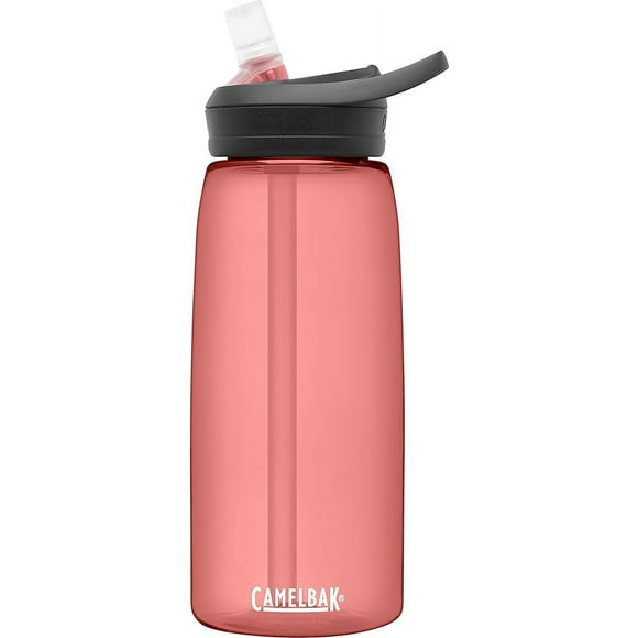 CamelBak eddy+ Water Bottle with Tritan Renew  Straw Top 32oz, Plastic, Rose