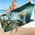 thumbnail image 1 of Cameland Microfiber Beach Towel for Adults - Oversized Travel Beach Towels with Pouch - 60x30 inch Quick Dry Pool Towels - Large Sand Free Beach Towels on Clearance, 1 of 4