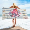 thumbnail image 1 of Cameland Oversized Beach Towel, 30 x 60 in Stripe Boho Extra Large Big Clearance Pool Swim Travel Soft Towels Blanket Bulk for Adult Women Men Camping Cruise Lounge Chair Cover Gift, 1 of 4