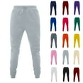 thumbnail image 1 of Cameland Women's Sweatpants Sports Fleece Solid Color Running Joggers Pants Leggings Casual Lounge Pants Petite Sweatpants for Women on Clearance, 1 of 4