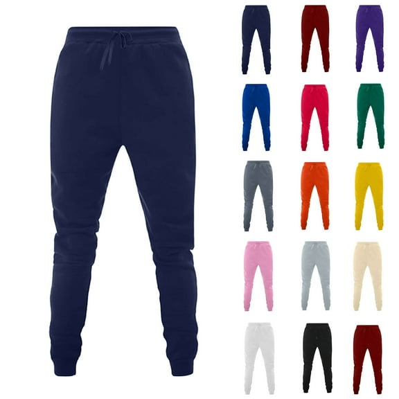 Cameland Women's Sweatpants Sports Fleece Solid Color Running Joggers Pants Leggings Casual Lounge Pants Petite Sweatpants for Women on Clearance